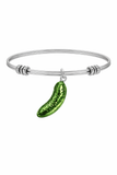 Pickle Style Expandable Bangle Bracelet