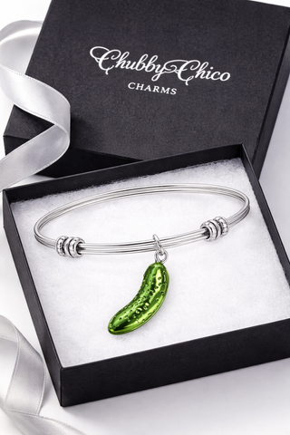 Pickle Style Expandable Bangle Bracelet