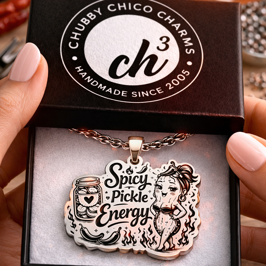 Spicy pickle energy Pickle necklace 20