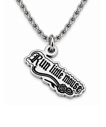 Officially Licensed H.D. Carlton Haunting Adeline, Run Little Mouse Rope chain necklace