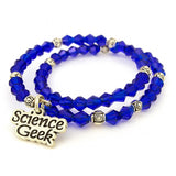 Science Geek  Delicate bicone crystal
