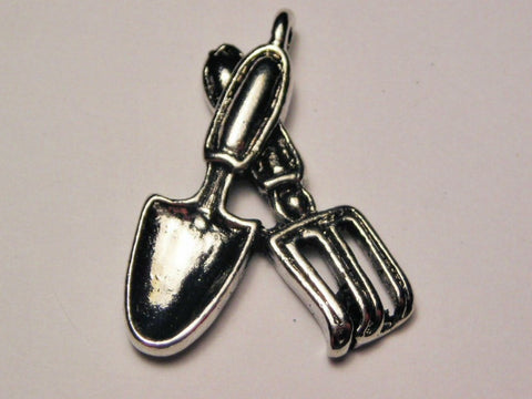 Garden Tools Genuine American Pewter Charm