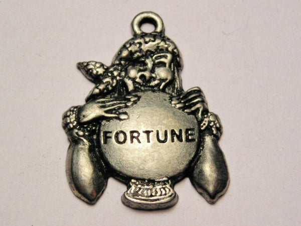 Gypsy Fortune Teller Genuine American Pewter Charm