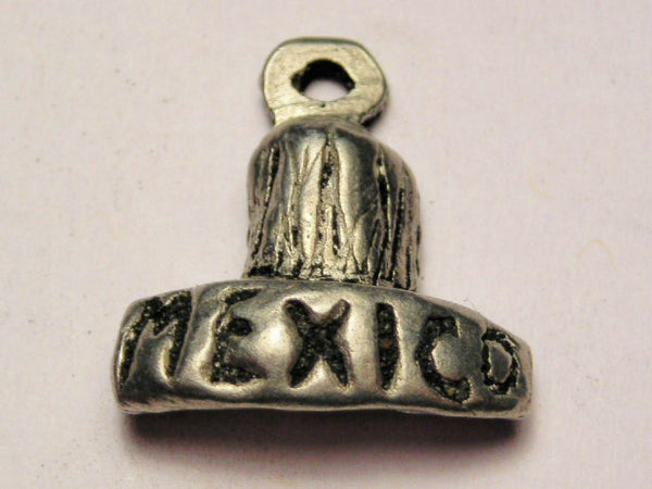 Mexico Sombrero Genuine American Pewter Charm