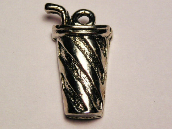 Milkshake Genuine American Pewter Charm