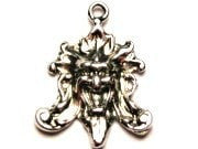 Pagan God Or Demon Genuine American Pewter Charm