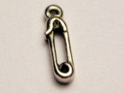 Safety Pin Genuine American Pewter Charm