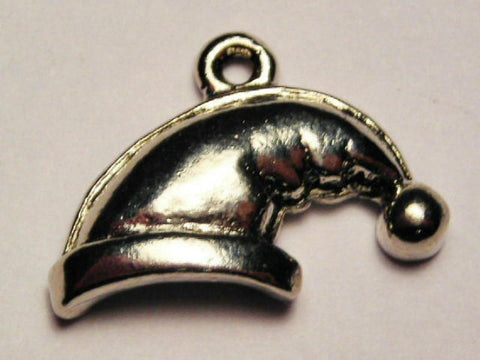 Santa's Hat Genuine American Pewter Charm