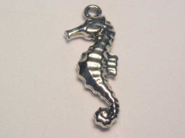 Seahorse Genuine American Pewter Charm