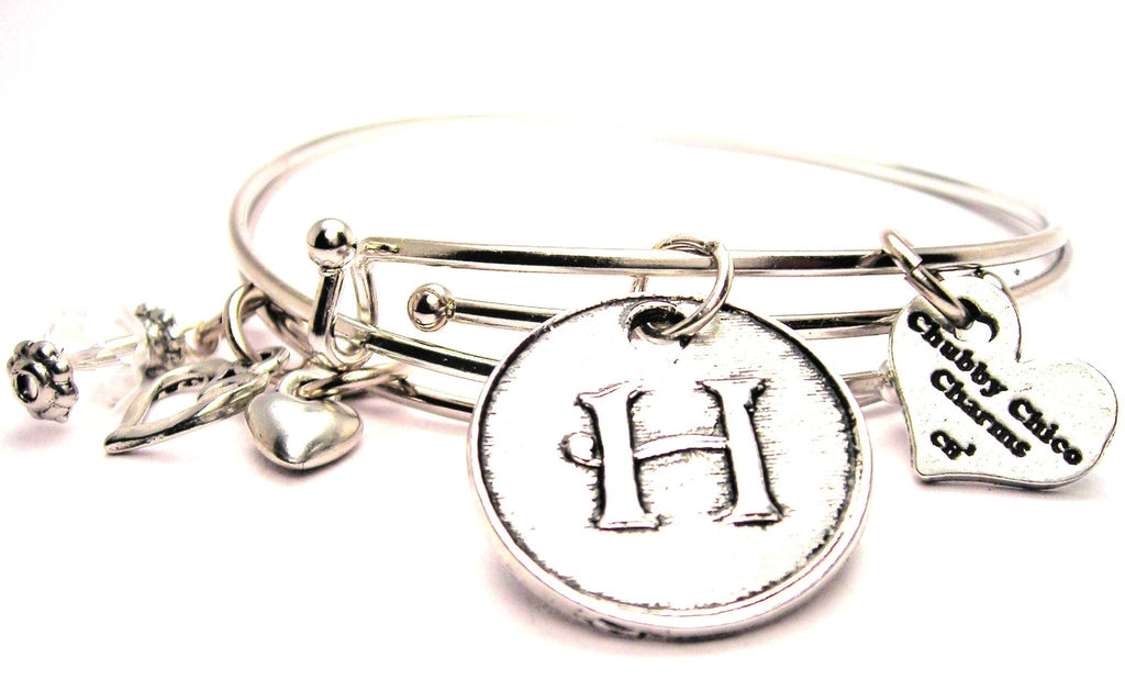 letter h bracelet