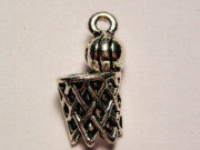 Slam Dunk Genuine American Pewter Charm