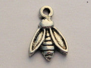 Small Bee Genuine American Pewter Charm
