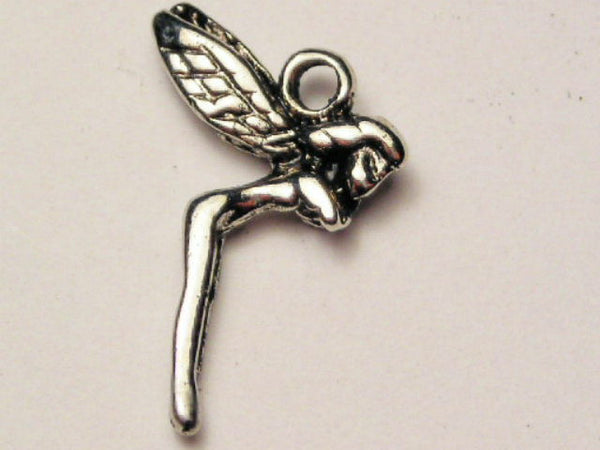 Small Fairy Genuine American Pewter Charm