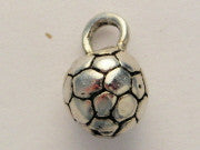 Soccer Ball Genuine American Pewter Charm