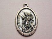 Saint Florian Fire Fighters Genuine American Pewter Charm