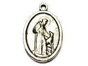 Saint Francis Genuine American Pewter Charm