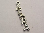 Hawaii Aloha Genuine American Pewter Charm