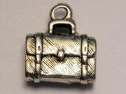 Travel Trunk Genuine American Pewter Charm