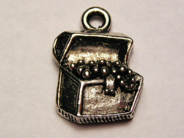 Treasure Chest Genuine American Pewter Charm