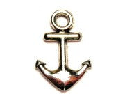 Small Anchor Genuine American Pewter Charm