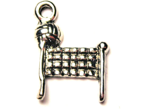 Volleyball Net Genuine American Pewter Charm