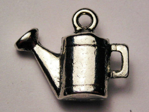 Watering Can Genuine American Pewter Charm
