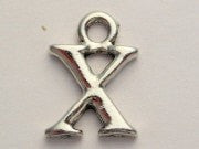 Initial X Genuine American Pewter Charm