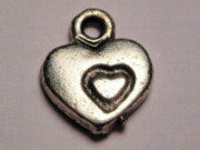 Your Heart In Mine Genuine American Pewter Charm