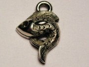 Koi Fish Genuine American Pewter Charm