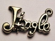 Jingle Genuine American Pewter Charm