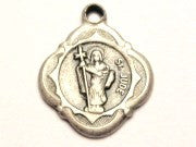 St. Jude Genuine American Pewter Charm