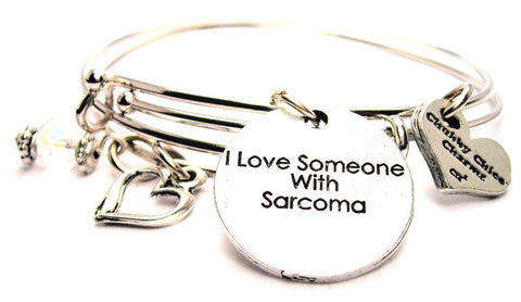 sarcoma bracelet, sarcoma awareness jewelry, awareness jewelry, awareness ribbon jewelry