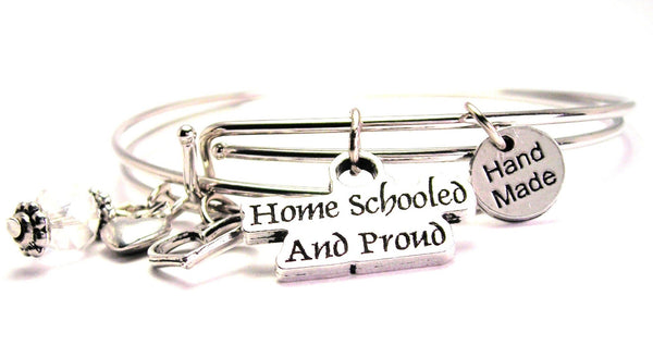 home schooling bracelet, home school bracelet, homeschooling jewelry, pride bracelet, school bracelet