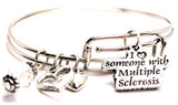 multiple sclerosis bracelet, multiple sclerosis awareness bracelet, ms awareness, ms bracelet