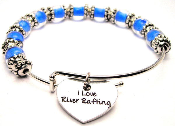 river rafting bracelet, river rafting jewelry, rafting bracelet, hobbies bracelet, rafting jewelry