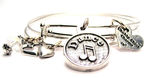 dance bracelet, dance bangles, dance jewelry, dance mom jewelry, music bracelet