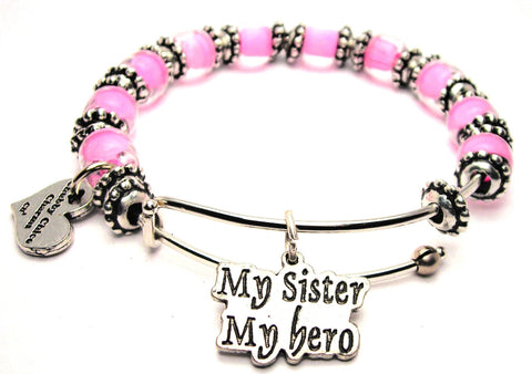 sister bracelet, sister jewelry, military bracelets, military jewelry, family bracelet, family jewelry, hero jewelry