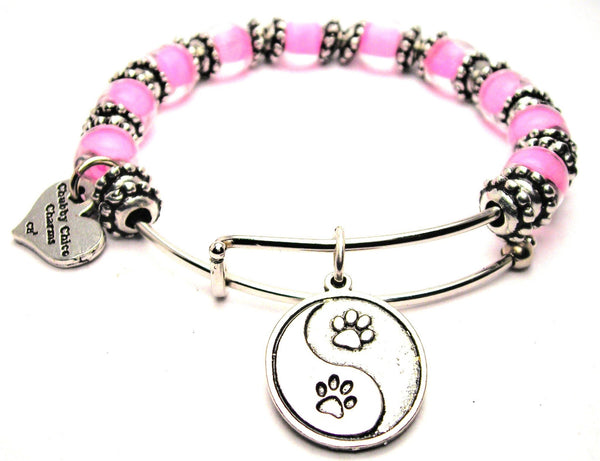 paw print bracelet, paw print jewelry, animal rescue bracelet, animal rescue jewelry, dog jewelry, dog bracelet