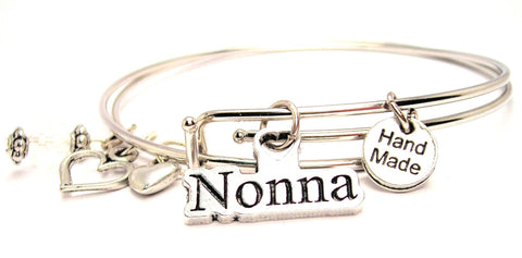 Nonna bracelet, Nonna jewelry, grandmother bracelet, grandma bracelet, family member bracelet