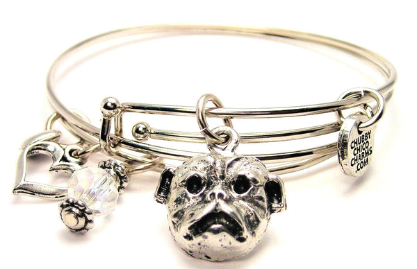 bulldog bracelet, bulldog bangles, bulldog jewelry, school bracelet, mascot bracelet, school mascot bracelet