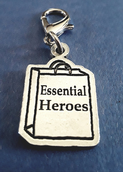 Essential Heroes Shopping Bag Zipper Pull