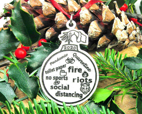 Crazy Year 2020 Holiday Tree Ornament