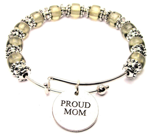 proud mom bracelet, proud mom jewelry, mom jewelry, mom bracelet, mom bangles, proud mom bangles
