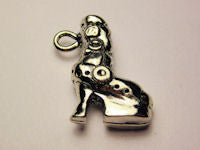 Steampunk Club Boot Genuine American Pewter Charm