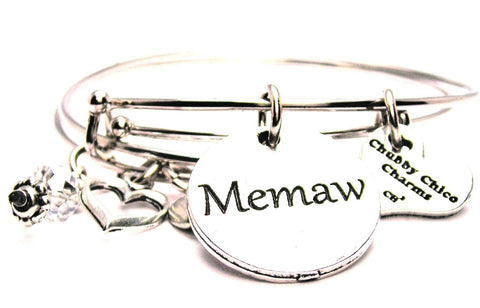 Memaw bracelet, Memaw jewelry, grandmother bracelet, grandmother jewelry, grandma jewelry, family member jewelry