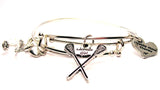 lacrosse bracelet, lacrosse bangles, lacrosse jewelry, sports bracelet, sports jewelry