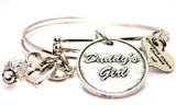 daddy's girl bracelet, daddy's girl bangles, daddy's girl jewelry, dad jewelry, father jewelry, family jewelry