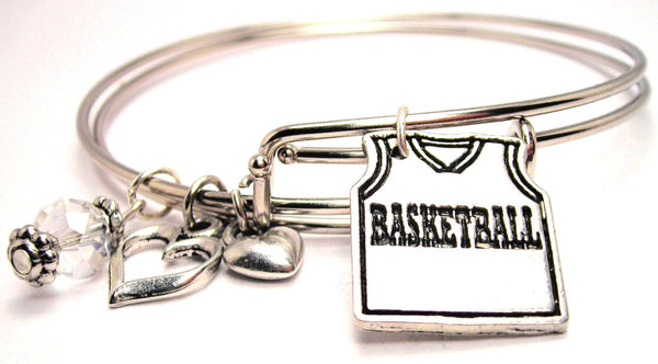 basketball bracelet, basketball bangles, basketball jewelry, sports bracelet, sports bangles