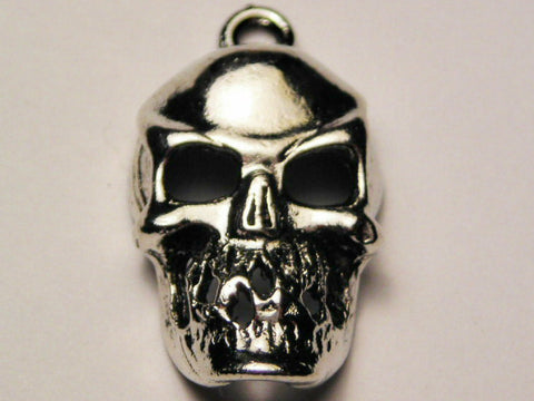 Skull With Grill Genuine American Pewter Charm