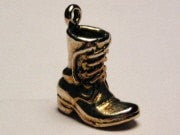 Combat Boot Genuine American Pewter Charm
